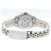 Image 7 : Rolex Two-Tone Mother Of Pearl Diamond and Emerald DateJust Ladies Watch