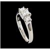 Image 4 : 0.75 ctw Diamond Ring - 14KT White Gold