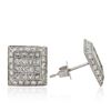 Image 2 : 14KT White Gold 2.19 ctw Diamond Earrings