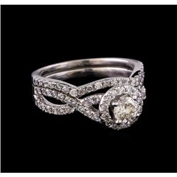 0.75 ctw Diamond Ring - 14KT White Gold