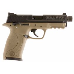 Smith & Wesson 10242 M& P 22 Compact SR SAO 22 Long Rifle 3.5" TB 10+1 FDE Polymer Grip Black