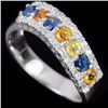 Image 2 : Natural Fancy Sapphire Ring