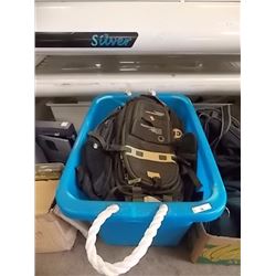 TUB OF OVER NIGHT BAGS