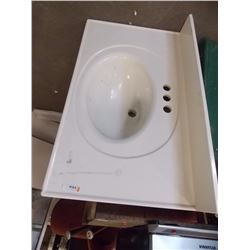 VANITY SINK AND COUNTER TOP- 31" X 19"