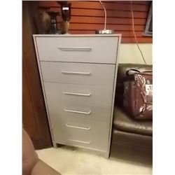 NEW HIGH BOY DRESSER - 6 DRAWER - GREY