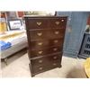 Image 1 : HIGHBOY DRESSER- 7 DRAWER MAHOGANY