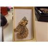 Image 2 : BROTCH - ANGEL WITH HEART AND RHINESTONES