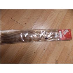 NEW HAIR EXTENTIONS- "SILKY YAKI WEAVING" -20" COLOR F27/613