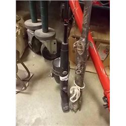 TROUT ROD &  2 REELS - 1 VINTAGE