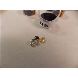 GEMSTONES- ASSORTED CUT AND READY TO SET APPROX 10 CT