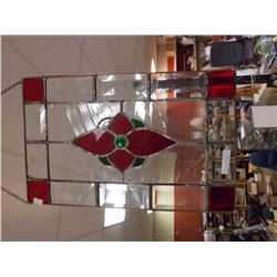 LEADED GLASS PANEL