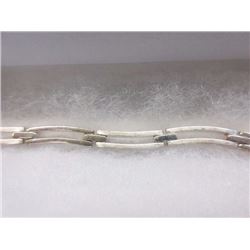 BRACELET - 925 STERLING SILVER - "FOSSIL" - 16 GRAMS TTL - ELTIMATED RETAIL - $100