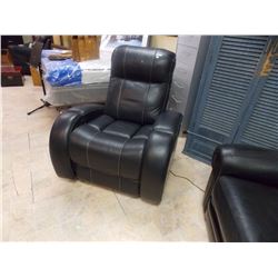 ELECTRIC RECLINING LEATHER CHAIR WIHT USB PORTS