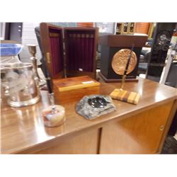 RETRO PENS & HOLDERS, WOOD BOX, LITE & MORE