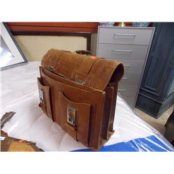 VINTAGE LEATHER BRIEF CASE