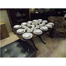 VINTAGE WOOD DROP LEAF TABLE