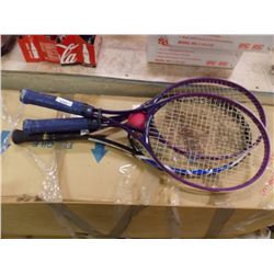 BADMINTON RACKETS - 3 TTL