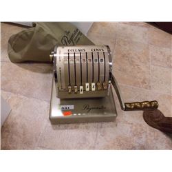 PAYMASTER VINTAGE CHEQUE WRITTER