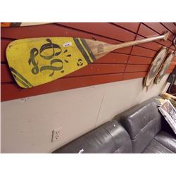 HAND PAINTED WOOD PADDLE