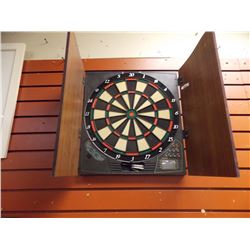 ELECTRIC DART BOARD WITH DARTS