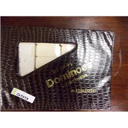 SET OF DOMINOES - 91 - MARBLE