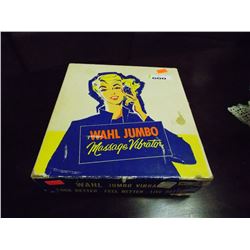 VINTAGE WAHL JUMBO MASSAGE VIBRATOR
