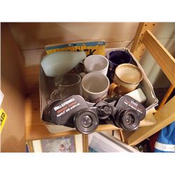 BOX BINOCULARS, CUPS AND MORE