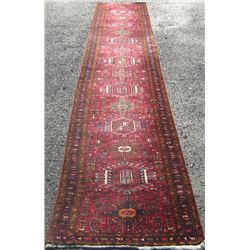 Spectacular persian heriz runner