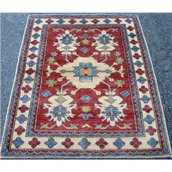 Lustrous and enchanting fine quality Karabak rug