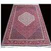 Image 1 : Spectacular rare fish design Persian tak-ab bidjar rug