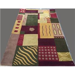Charming and colorful high quality Gabbeh design Rug