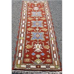Unique size, handsome Shirvan-Kazak design Runner