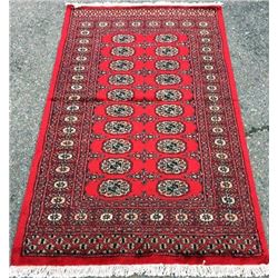 Simply lovely super quality lustrous fine Bokhara rug