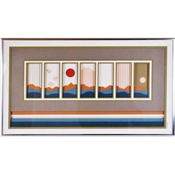 Handmade framed artwork