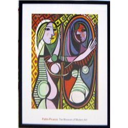 Collectible vintage Pablo Picasso offset lithograph
