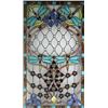 Image 2 : Highly detailed stained glass tiffany style framed window