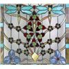 Image 4 : Highly detailed stained glass tiffany style framed window