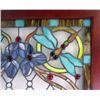Image 8 : Highly detailed stained glass tiffany style framed window