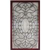 Image 1 : Highly detailed stained glass tiffany style framed window