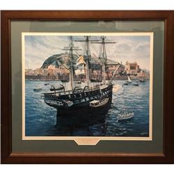 Ship of state, limited edition tom freeman print