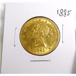 1885 $ 10 Gold Liberty