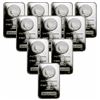 Image 1 : (10) Morgan Design Silver Bars