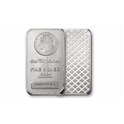 1 Troy Oz. Morgan Design Silver bar