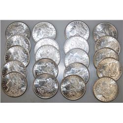 Lot of 20 BU Morgan Dollars