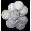 Image 1 : Lot of (10) Morgan Silver Dollars Random Dates