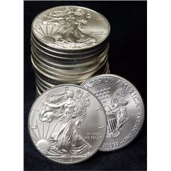 Lot of Mixed Random Date Silver Eagles