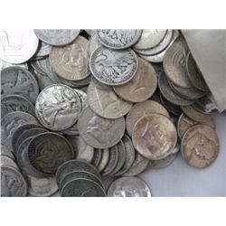 Lot of 50 Mixed Type 90% Half Dollars