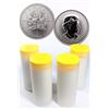 Image 1 : Lot of 100 1 oz Silver Canadian Maple Leaf's