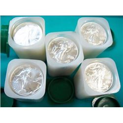 (100) Silver Eagles - US Mint Tubes