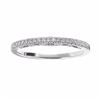 Image 1 : 14k White Gold 1/10-ct. T.W. Diamond Wedding Ring